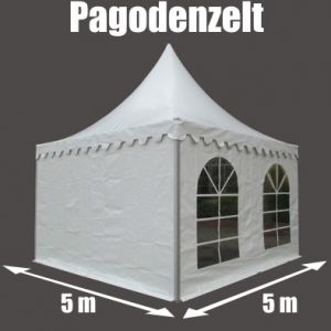 Pagodenzelte 5x5 m
