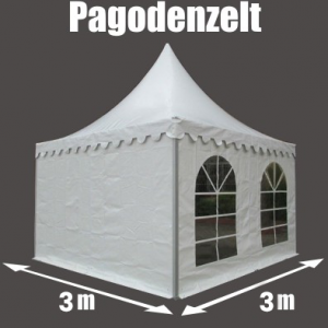Pagodenzelte 3x3 m